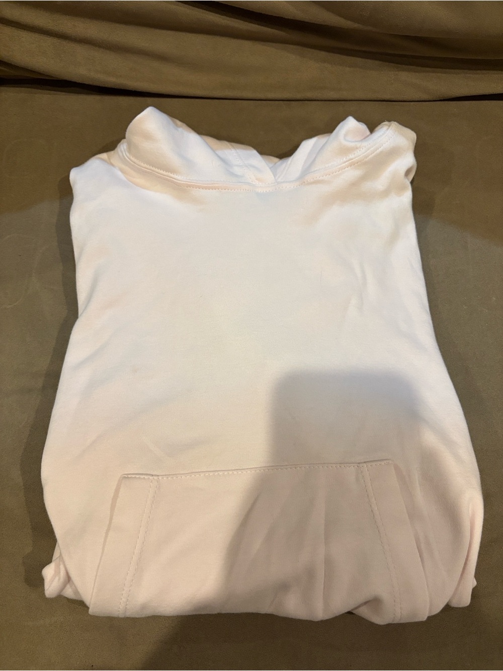 bella bliss Light Pink Hoodie Sweatshirt